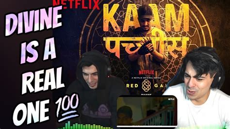 Kaam 25: DIVINE | Sacred Games | Netflix (Reaction) - YouTube