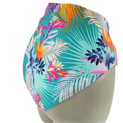Xhilaration Juniors Floral Sport Elastic High Waist Bikini Swim Bottom Xl For Sale Online Ebay