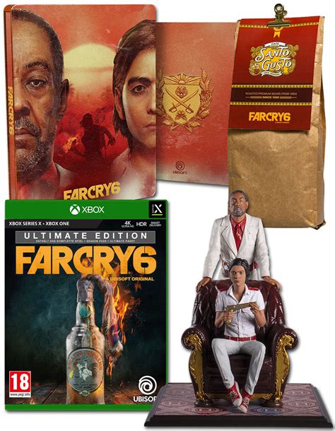 Far Cry Ultimate Steelbook Edition Statue Lions Of Yara Santo