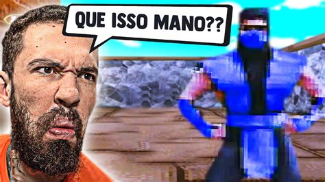 V I Isso Mortal Kombat Mesmo Quase Ningu M Jogou Youtube