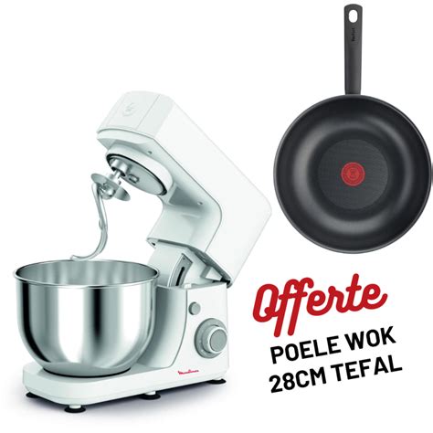 Robot Pâtissier Moulinex MASTERCHEF ESSENTIAL QA150110 800W BLANC