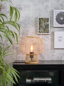 Boho Tischlampe Cango Aus Bambus Westwing