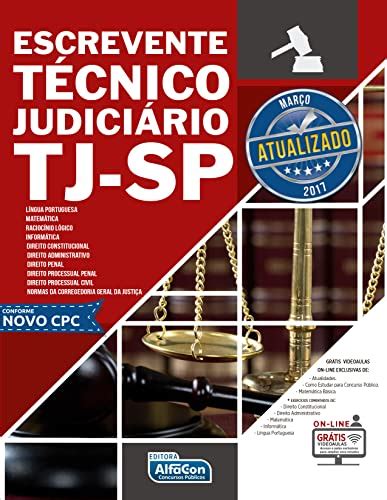 Escrevente Tecnico Judiciario Tj Sp By Editora Alfacon Goodreads