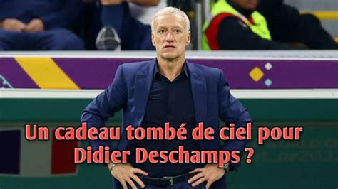 Un cadeau tombé de ciel pour Didier Deschamps YouTube