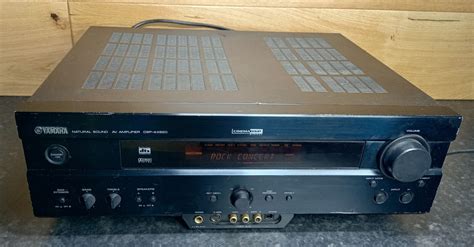 Yamaha Dsp Ax Stereo Integrated Amplifier For Sale Online Ebay