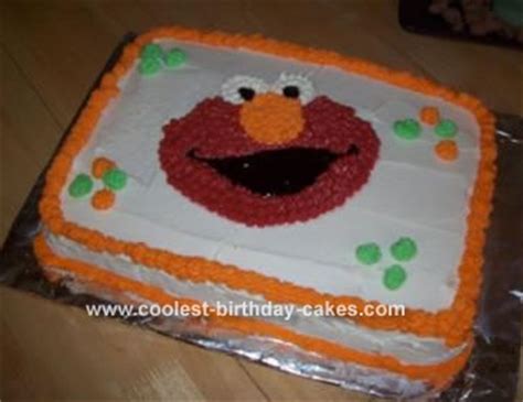 Elmo Birthday Cake