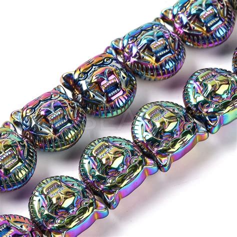 Wholesale Electroplated Synthetic Non Magnetic Hematite Beads Strands