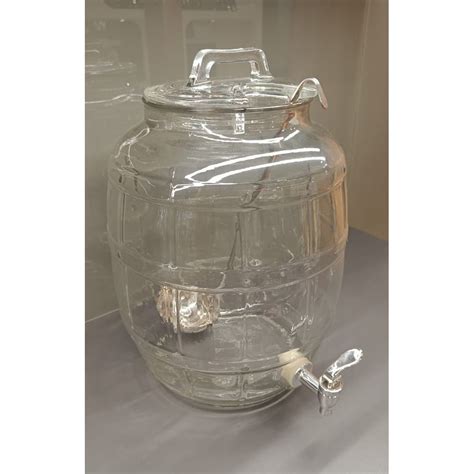 10l Glass Water Storage Jar At ₹ 350piece Kitchen Utensils In Amritsar Id 26315222691