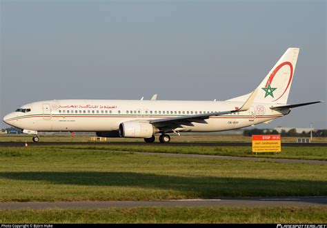 CN ROP Royal Air Maroc Boeing 737 8B6 WL Photo by Björn Huke ID