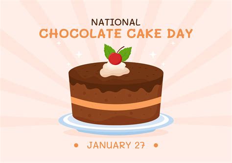 National Chocolate Cake Day Celebration On January With Delicious