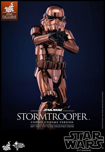 Hot Toys I T 聯名系列Stormtrooper Copper Chrome Version 1 6比例珍藏人偶