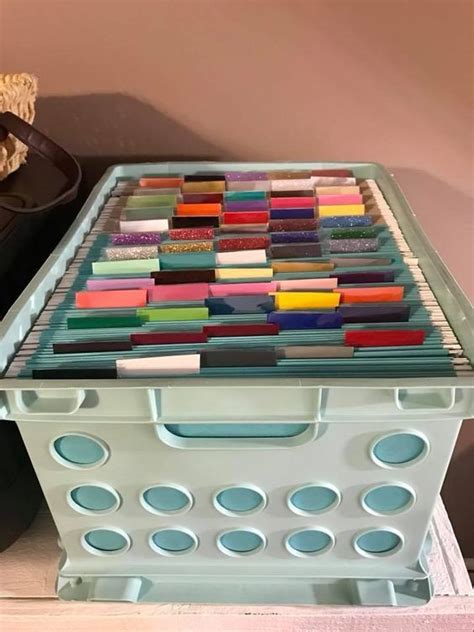 Creative Ways To Store Vinyl Burton Avenue Cricut Storage Cricut