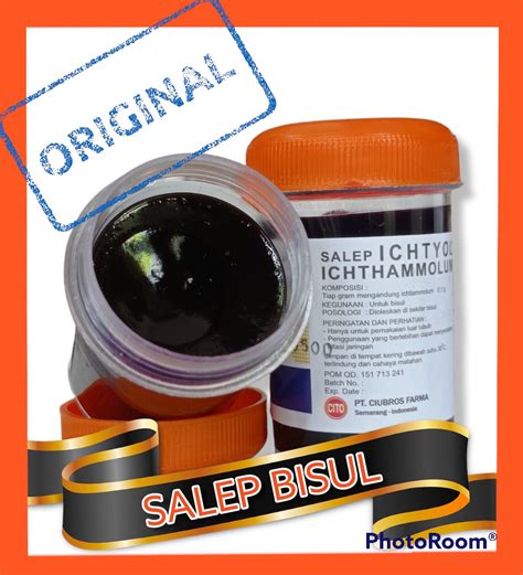 Obat Salep Bisul Salep Hitam Salep Ichtyol 15gr Salep Bisul Salep