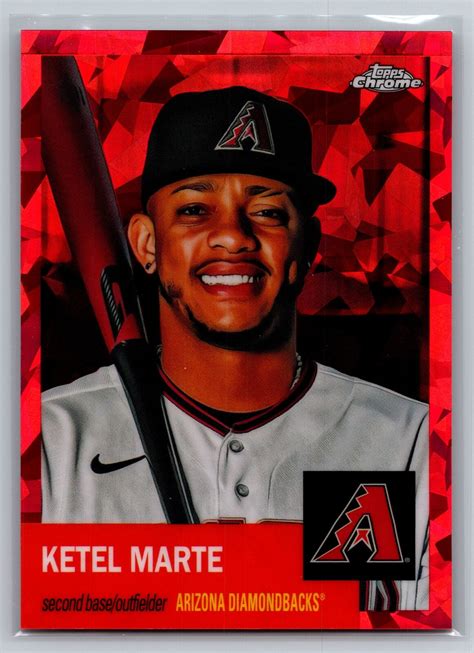 2022 Topps Chrome Platinum Anniversary 239 Ketel Marte Atomic