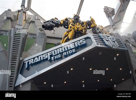 Transformers the Ride. Universal Studios, Sentosa Island, SIngapore ...