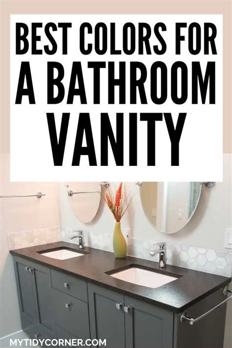 Popular Bathroom Vanity Colors In