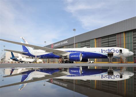 Indigo’s First 777 In Own Livery Arrives In India Live From A Lounge