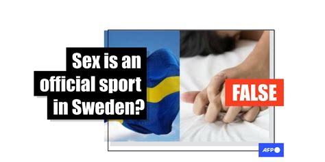 Swedish Sports Federation Rejected Application To Make Sex An Official Sport Fact Check