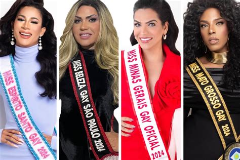 Miss Brasil Gay 2024 elege mais bela transformista do país 15 08 2024 De faixa a coroa F5