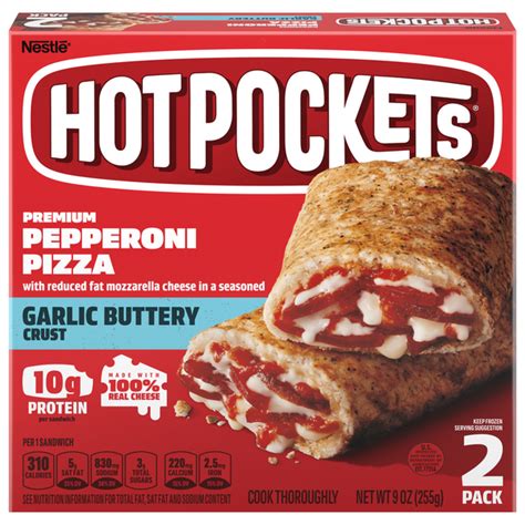 Hot Pocket Pepperoni Garlic Crust Nutrition Facts At Patricia Petrie Blog