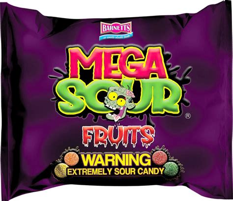 Mega Sour Fruits Extreme Sour Sweets Worlds Favourite