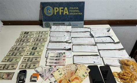 La Caza De Papel Policía Federal Desarticuló A Una Banda Que