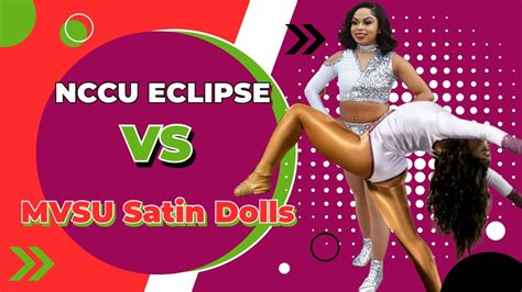 Mvsu Satin Dolls Vs Nccu Eclipse Youtube