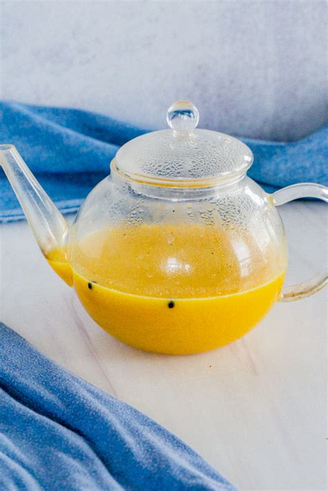 Warm Golden Ginger Drink Recipe (Natural Ingredients)