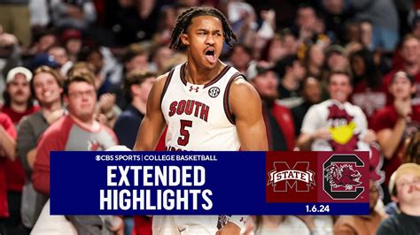 Mississippi State vs. South Carolina: College Basketball Extended ...