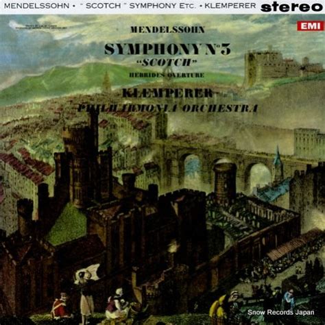 オットー・クレンペラー Mendelssohn Symphony No3 Scotch Sax2342 レコード買取