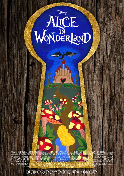 Alice in Wonderland Movie Poster :: Behance