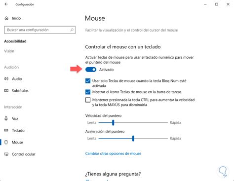 C Mo Usar Teclado Para Mover El Rat N Windows Solvetic