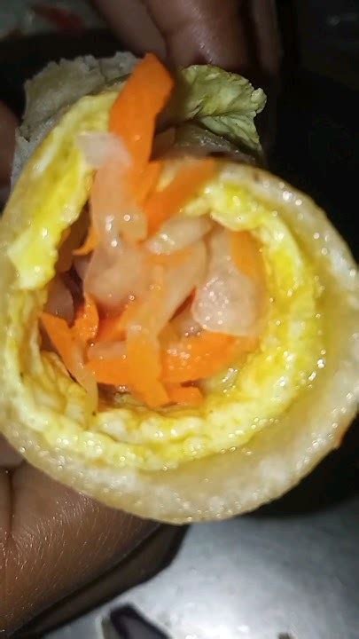 Egg Roll 🥚🌯🌯 Testy And Spicy🤤🤤 ।। Shorts Viral Kitchen Video 😊 Youtube