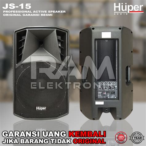 Jual Speaker Aktif 15 Inch HUPER JS15 JS 15 JS 15 Original Harga