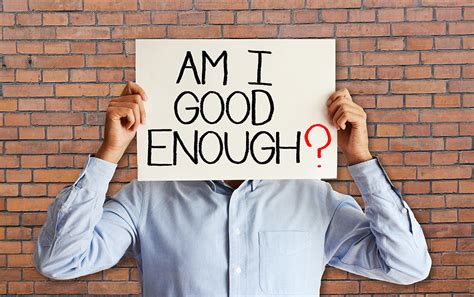 Why Being ‘good Enough Will Never Be Good Enough