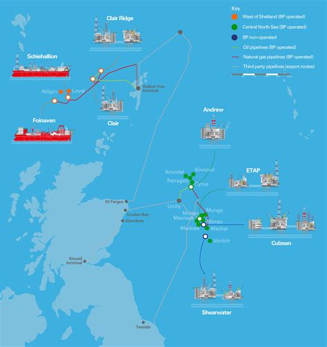 North Sea Islands Map