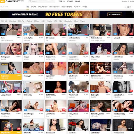 Camversity Live Sex Cam Sites Like Camversity