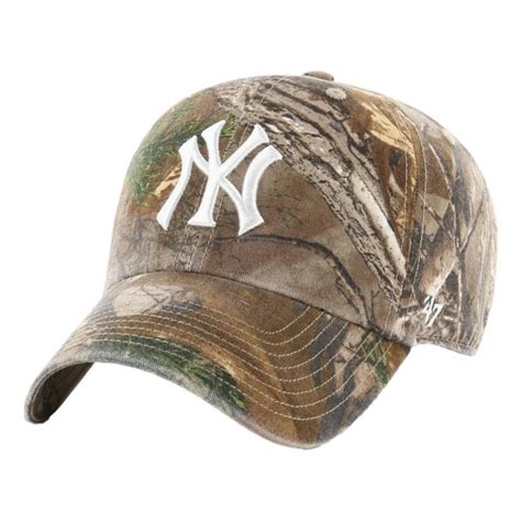 Brand New York Yankees Real Tree Clean Up Cap Real Tree