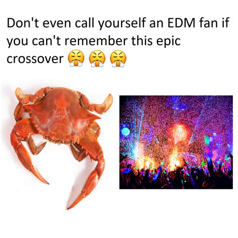 Crab Rave Meme Template