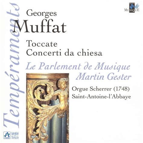 C M D Muffat Toccate Concerti Da Chiesa Cd