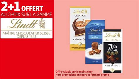 Promo La Gamme Lindt Chez Auchan Icatalogue Fr