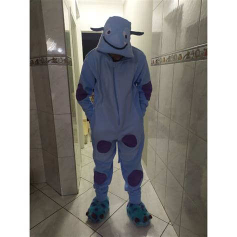 Pijama Monstros S A Sulley Tam P M G Shopee Brasil