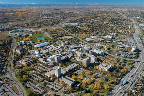 Aerial Photo | University of Calgary Campus Aerial Photo