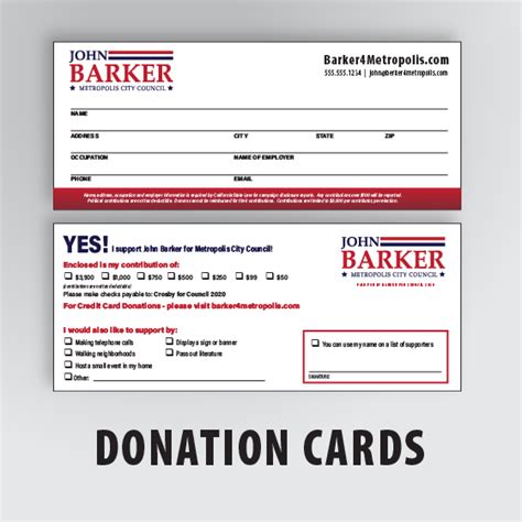 Donation Cards – CuroPrint