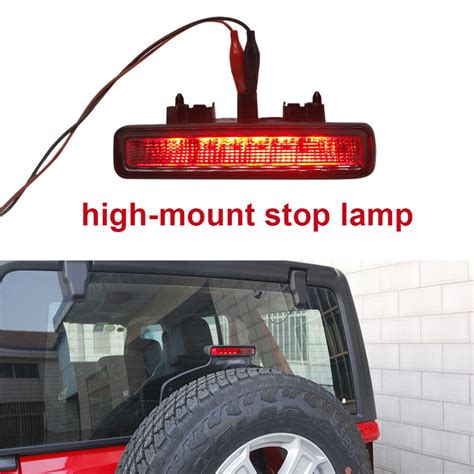 T Third Brake Light Led High Level Third Brake Light For Wrangler Jl