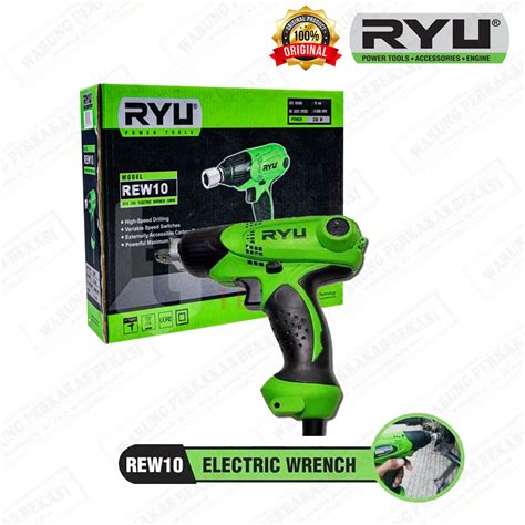 Jual Ryu Elektric Impact Wrench Listrik Rew 10 3 8 Mesin Buka Baut