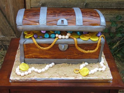 Pirate Treasure Chest Cake! - CakeCentral.com