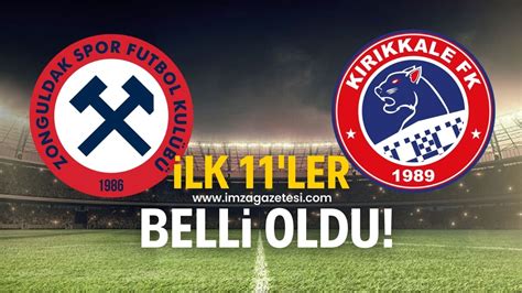 Zonguldakspor Fk K R Kkale Fk Ma N N Ilk Ler Belli Oldu Mza