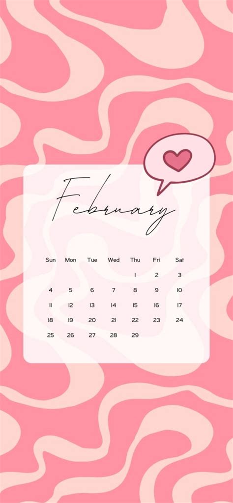 February Calendar Wallpaper Cute Backgrounds 2024 Anjahome