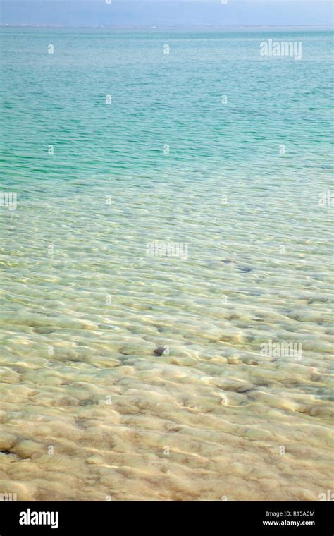 Underwater Dead Sea Salt Formation - Israel Stock Photo - Alamy